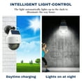 thumbnail image 5 of 1Pack Bionic Spotlight, Outdoor LED Solar Motion Sensor Security Lights, Simulation Fake Dummy Camera Solar Light for Garage Yard Driveway Pathway (Black), 5 of 8