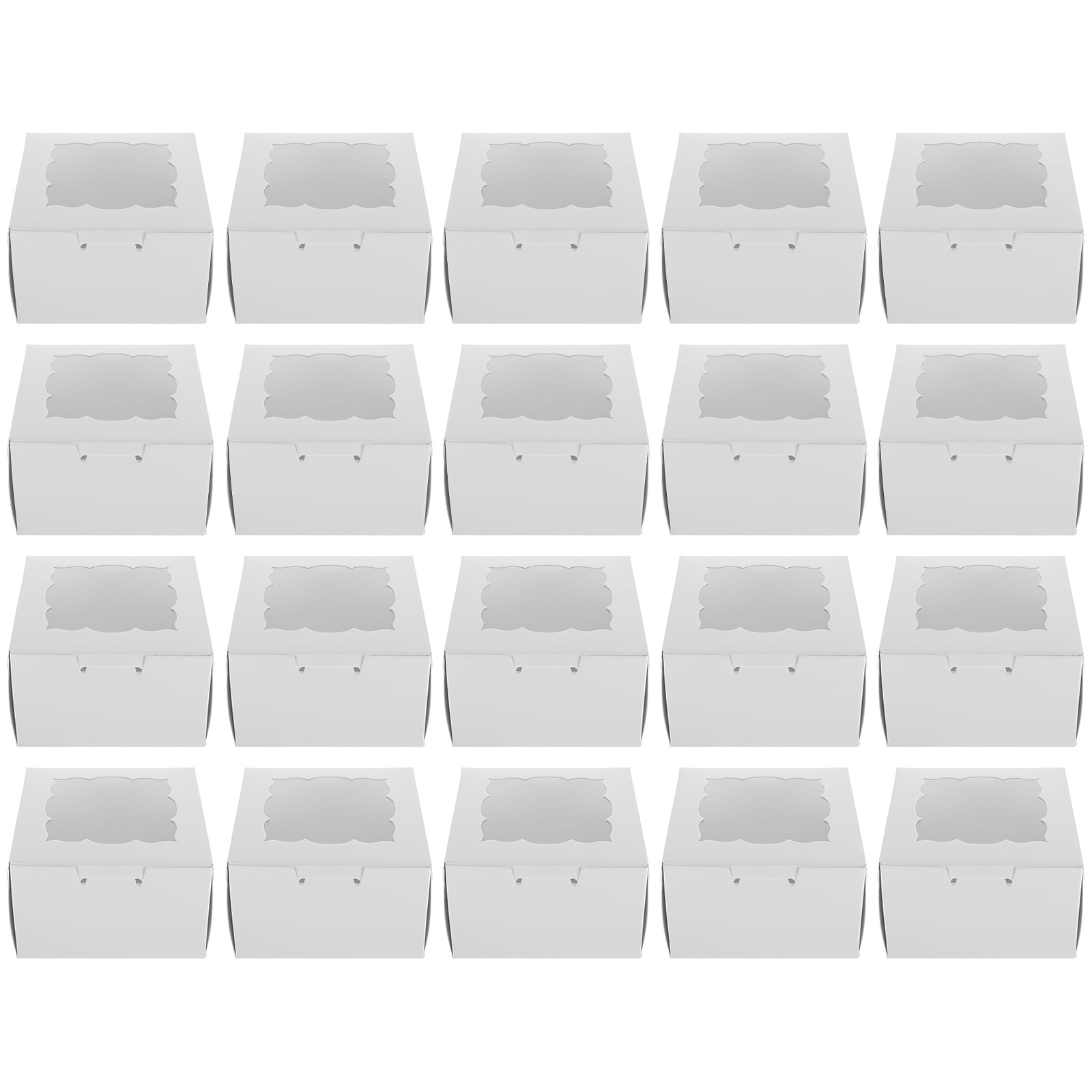 Boxes Box Cupcake Mini Pastry Packing Portable Tart Egg Bakery Macaron