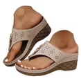 thumbnail image 3 of YLYL Orthopedic Sandals for Women Flip Flops Comfort Casual Arch Support Open Toe Summer Beach Slippers, 3 of 8