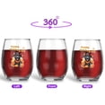 thumbnail image 2 of Happy Thanksgiving Labrador Retriever Welcome Thankful Fall Autumn Pumpkin 15oz Stemless Wine Glass Mug Lab Dog Lover Gifts Wine Glasses Cup - 02021, 2 of 5