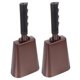 thumbnail image 5 of OFFIGAM 2Ud Noise Makers Cowbells Para Eventos Deportivos Con Sonido Duradero Y Construcción Resistente Marrón, 5 of 8