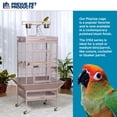 thumbnail image 4 of Prevue Pet Products Playtop Bird Home - Blush Bird Cage 3152BLUSH, 4 of 23