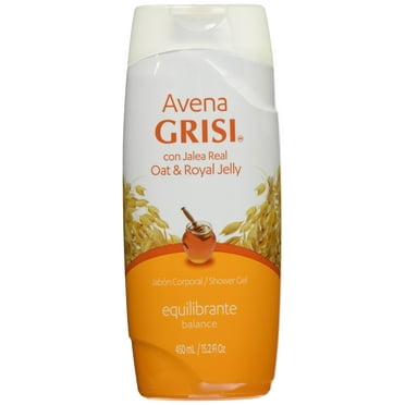 Avena Grisi Con Jalea Real Oat & Royal Jelly Shower Gel/Jabon Corporal Balance 450Ml.