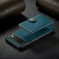 thumbnail image 6 of Case for Google Pixel 6, Detachable Magnetic Wallet Credit Card Slot Case Cover Support Wireless Charging Compatible with Google Pixel 6 (Blue), 6 of 8