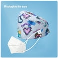 thumbnail image 2 of Operating Hats Nurses Gourd-shaped Long-time Service Pure Color Dull Polish Assorted Colors Buttons Christmas Day Bouffant Caps, 2 of 4