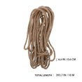 thumbnail image 4 of 1 Bundle Natural Hemp Rope  Rope Jute Rope for Crafts Thick Rope, 4 of 6