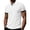 White, variant on Yifymode Men's Classic Fit Short Sleeve Polo Shirt, Breathable Textured Fabric with Contrast Trim for Casual Wear Black L