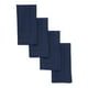 thumbnail image 1 of Juego de 4 servilletas Solino Home de lino azul marino, 20 x 20 cm, 1 of 6