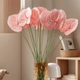 thumbnail image 6 of NOGIS 23.6" Artificial Anthurium Lily Flowers,14pcs Shabby Blush Silk Filler Flower, for DIY Wedding Bouquets Centerpieces Arrangements Bridal Shower Party Home Decorations (Pink), 6 of 7