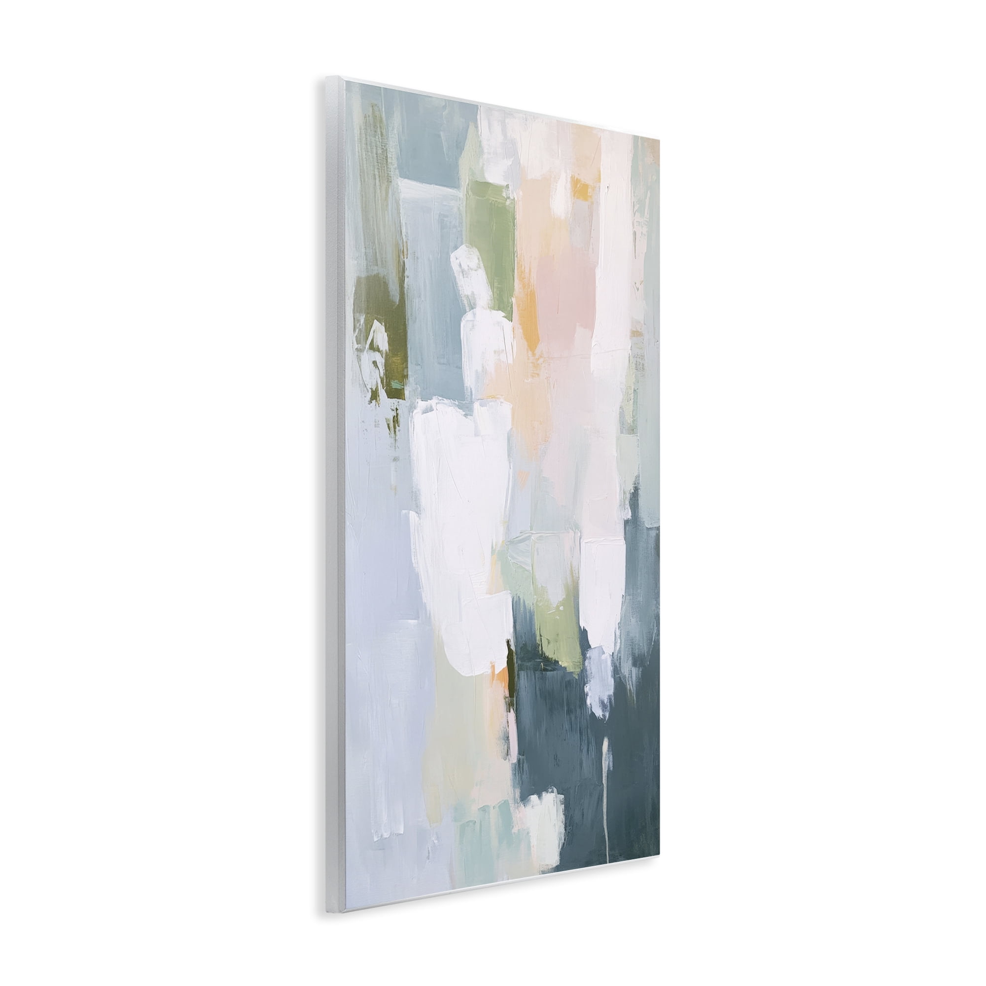 Stupell Industries Abstract Pastel Brushstroke Composition Wall Plaque Art, design by Petal Prints Design
