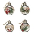 thumbnail image 6 of Happy Date LED Christmas Fillable Light Bulb, Christmas Ball Clear Plastic Fillable DIY Light Bulb with Rope Transparent Hanging Ornaments Balls Christmas Tree, 6 of 8
