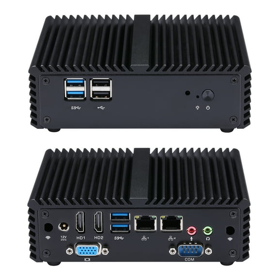 KETUOPU Mini PC K3710N with Pentium J3710 Fanless Mini PC