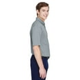 thumbnail image 3 of UltraClub Men's Cool & Dry 8-Star Elite Performance Interlock Polo 2XL SILVER, 3 of 3