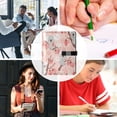 thumbnail image 5 of Leather Notebook with Pen Holder Writing Notepad Includes 100 Pages Lined Journal Koala and Strawberry Pattern, 5 of 6