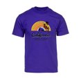thumbnail image 1 of Camiseta clásica de manga corta Gravity Trading surf de California Púrpura medio, 1 of 1