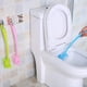 thumbnail image 3 of Escobilla De Inodoro Escobilla De Inodoro Plástico Portátil Mango Largo Baño Inodoro Fregadero Cepillo De Limpieza De Doble Cara (1 Pieza, Azul) -z, 3 of 5