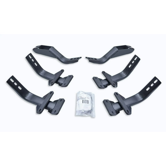 Go Rhino 6841565 Mounting Brackets OE Xtreme Cab Length SideSteps Fits select: 2015-2023 FORD F150