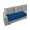 Navy Blue, variant on Pure Navy Blue Couch Cushion Covers Stretch, Washable Sofa Seat Covers Individual Seat Cushion Sofa Slipcovers Simple Solid Color Couch Cover Furniture Protector M-1PCS