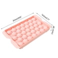 thumbnail image 3 of Hariumiu Kitchen Round Tasteless 33-Grid Ice Cube Tray - Leak-Proof Lid, Smooth Ice Balls, High-Quality PP Material for Cocktails and More, 3 of 10