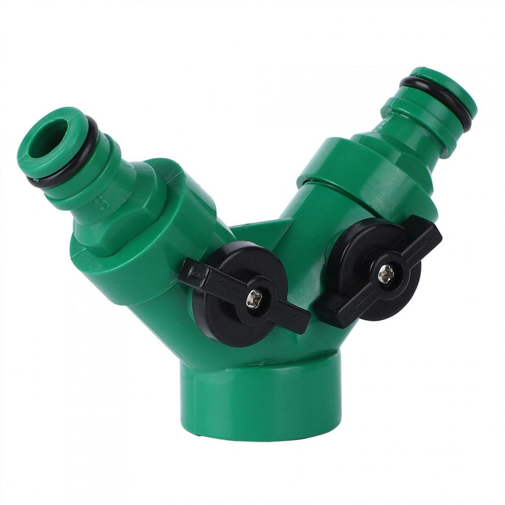 LYUMO Hose Splitter, ,Two Way Pipe Divider Hose Splitter Garden Water