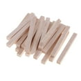 thumbnail image 5 of Balsa Wooden shapes Sticks,Unfinished wood crafts dowel rod,Modelling Wooden Stick,Woodcraft Woodworking supplies,Model Making Hobbies Stick 20 Pieces 80mm, 5 of 6
