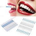 thumbnail image 4 of Dientes Entre Cepillos Interdentales 40 Piezas/paquete Limpieza Silicona Ortodoncia Cepillo Oral, 4 of 9