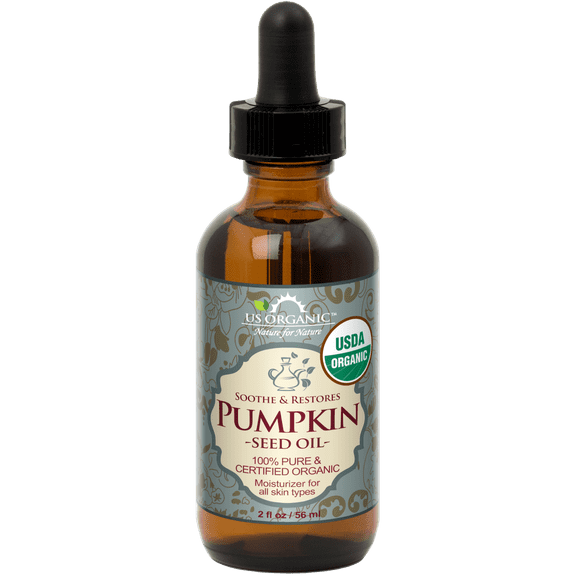US Organic Pumpkin Seed Oil, 100% Pure Certified USDA Organic, 2 oz