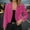Hot Pink, variant on Women's Sequin Jackets Long Sleeve Open Front Solid Cardigan Coat Lightweight Fall Fashion Party Casual Classic Blazer Hot Pink L