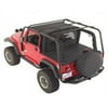 Smittybilt 1987-1995 Fits Jeep Wrangler YJ SRC Roof Rack 300 Lb Rating Black Textured 76711