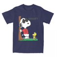 thumbnail image 3 of Camiseta de algodón de anime para hombre y mujer, Snoopy, JOE COOL, The Peanuts, Charlie Brown, ropa, camisetas vintage para adultos, 3 of 5