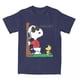 thumbnail image 1 of Camiseta de algodón de anime para hombre y mujer, Snoopy, JOE COOL, The Peanuts, Charlie Brown, ropa, camisetas vintage para adultos, 1 of 5
