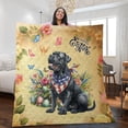 thumbnail image 2 of Cane Corso Celebrates Spring and Enjoys a Happy Easter Quilt Blanket Italian Mastiff Dog Lover Gifts Idea Cozy Comforter Throw Blanket - 02001, 2 of 5