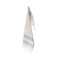 thumbnail image 2 of Bello Handwoven Turkish Beach Towel, Fourteen Stripes Peskir White, Quick Dry Highly Absorbent Sand-Free Versatile for Beach, Spa, Home, Peshtemal Towel (15.75 x 37 Inches), 2 of 2
