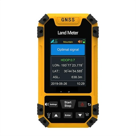Land Meter S4 Color Screen GPS Land Meter Surveying Machine Professional GNSS Receiver Area Measurement Land Measure Meter More Intuitive