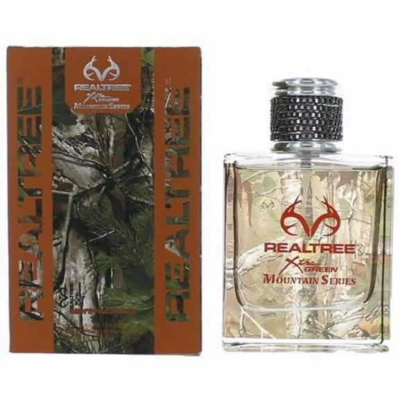 Realtree amrtms34s 3.4 oz Mountain Series Eau de Toilette Vaporisateur pour Hommes