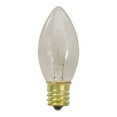 thumbnail image 2 of Pack of 4 Clear C9 Transparent Christmas Replacement Bulbs, 2 of 3