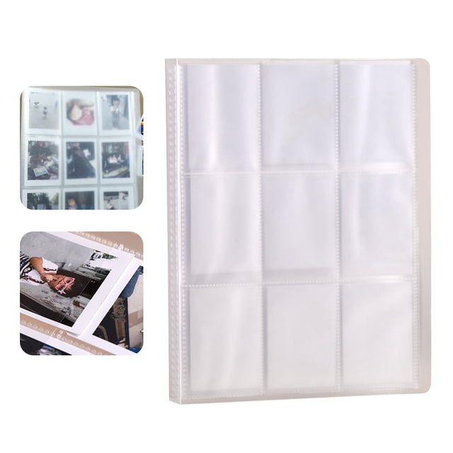 OFFIGAM Foto Álbum Transparente Con 288 Bolsillos Para Fotos Tarjetas Y Entradas