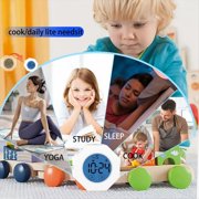 Rollbacks & More Pomodoro Timer, Productivity Timer Square, Octagonal Gravitational Flip Focus Timer,Mute & Adjustable Sound Alert