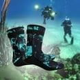 thumbnail image 1 of Calcetines de buceo DYNWAVEMX Calcetines de traje de neopreno 3 mm Impermeables Unisex Verde M, 1 of 8