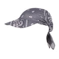 thumbnail image 3 of para cabeza, bandana, gorro con visera, regalo, gorra con visera para el sol, ideal para ir de , montar o al libre. Gris, 3 of 8