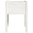 thumbnail image 5 of vidaXL 19.7" x 19.7" x 27.6" White Solid Pinewood Planter Boxes, 5 of 8