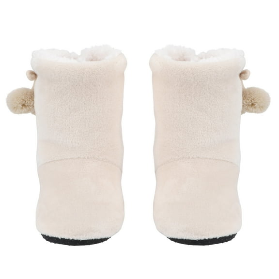 Weiweiguan Non-Slip Indoor Ankle Bootie Warm Winter Shoes - 1 Pair