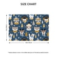 thumbnail image 2 of Placemats Set of 4 / 6, Winter Animal Friends Placemats for Dining Table Indoor/Outdoors Heat Resistant Washable Placemats 18" x 12", 2 of 8
