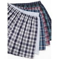 thumbnail image 2 of 6 Pcs Boxer Shorts Casual Plaid Elastic Waistband Button Mens Boxer Underwear Woven Shorts For Home Random Color L DSBYNEW6|https://ae01.alicdn.com/kf/Sdc9526d9e7b64f5f922db6a2105e65caH.png, 2 of 4