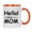 Orange, variant on Inkdotpot Hello My New Name Is Mom 11oz CeramicCoffee Mug Funny Novelty Mothers Day Gift Mug-Black