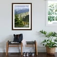 thumbnail image 3 of Art.com Glacier National Park - Going to the Sun Road and Hikers Art Print by Lantern Press, Brown Frame Wall Art, 32" x 44", 3 of 5