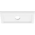 thumbnail image 7 of 22"W x 11"H x 3"ID x 7 1/2"C x 1"P Rectangle Architectural Grade PVC Contemporary Ceiling Medallion, 7 of 7