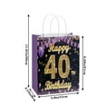 thumbnail image 2 of YAHAFEPY 20Pcs 40th Happy birthday Theme Party Bags, Party Favor Bags,Birthday Party Decorations, With Handles Favor Bags Candy Gift Bags for Adults BoyorGirls Birthday Party, 2 of 7