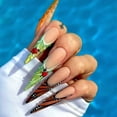 thumbnail image 1 of Tarmeek Crack Three-dimensional Nail With Water Droplets Scratch Resistant High Precision Popular Crack Three-dimensional Nail Water Great for Spring and Daily Life Gift for Women, 1 of 5