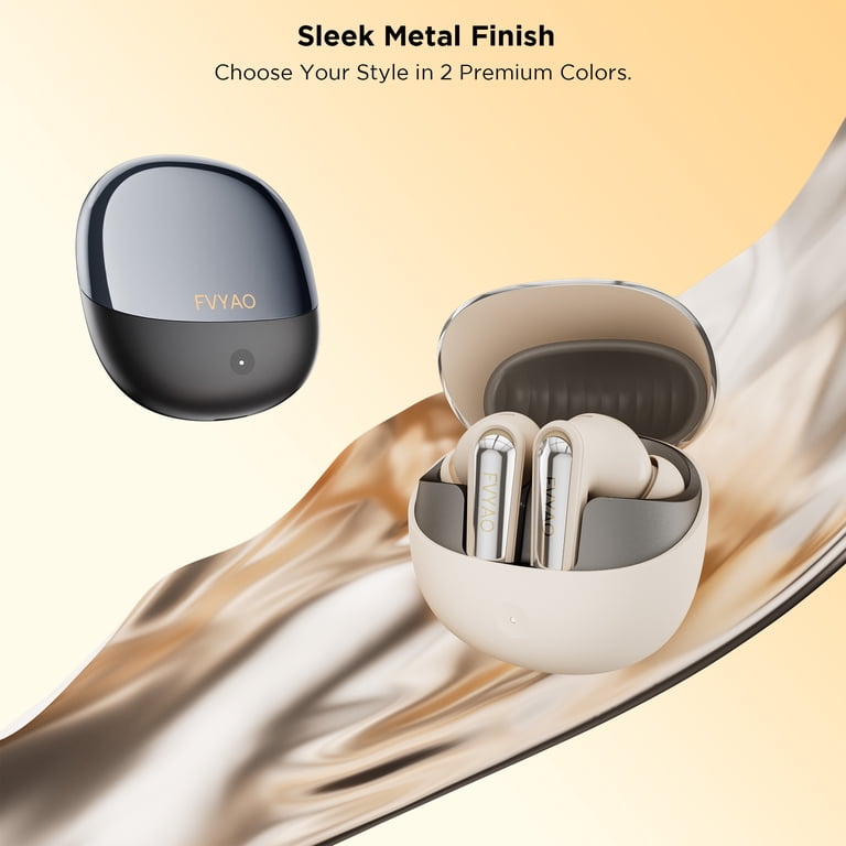 AI Language Translation Earbuds, 3-in-1 Bluetooth 5.4 Translator Headphones With 164 Real Time Languages, 40H Ear Buds With Mic And AI APP, 7 Translation Modes Ideal For Business Learning, Rose Gold